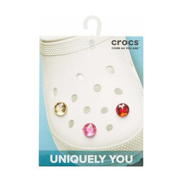 Jibbitz Crocs Sparkly Circle 3-Pack #1 Mujer Multicolor | Mexico 0327GSOL